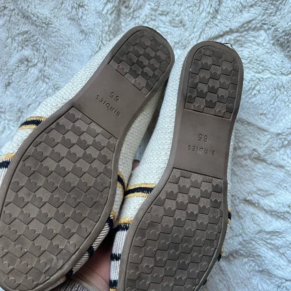 BIRDIES Starling Flat Embroidered Beige 6.5 - Picture 5 of 5